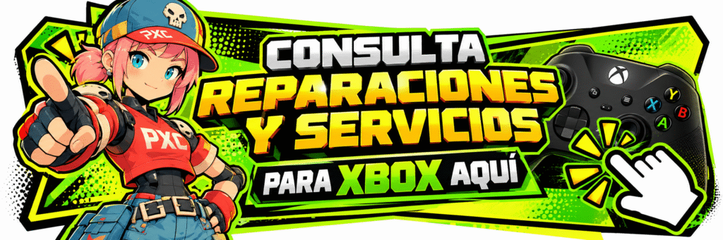 consulta xbox reparaciones y servicios